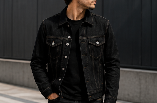 Black Denim Jacket