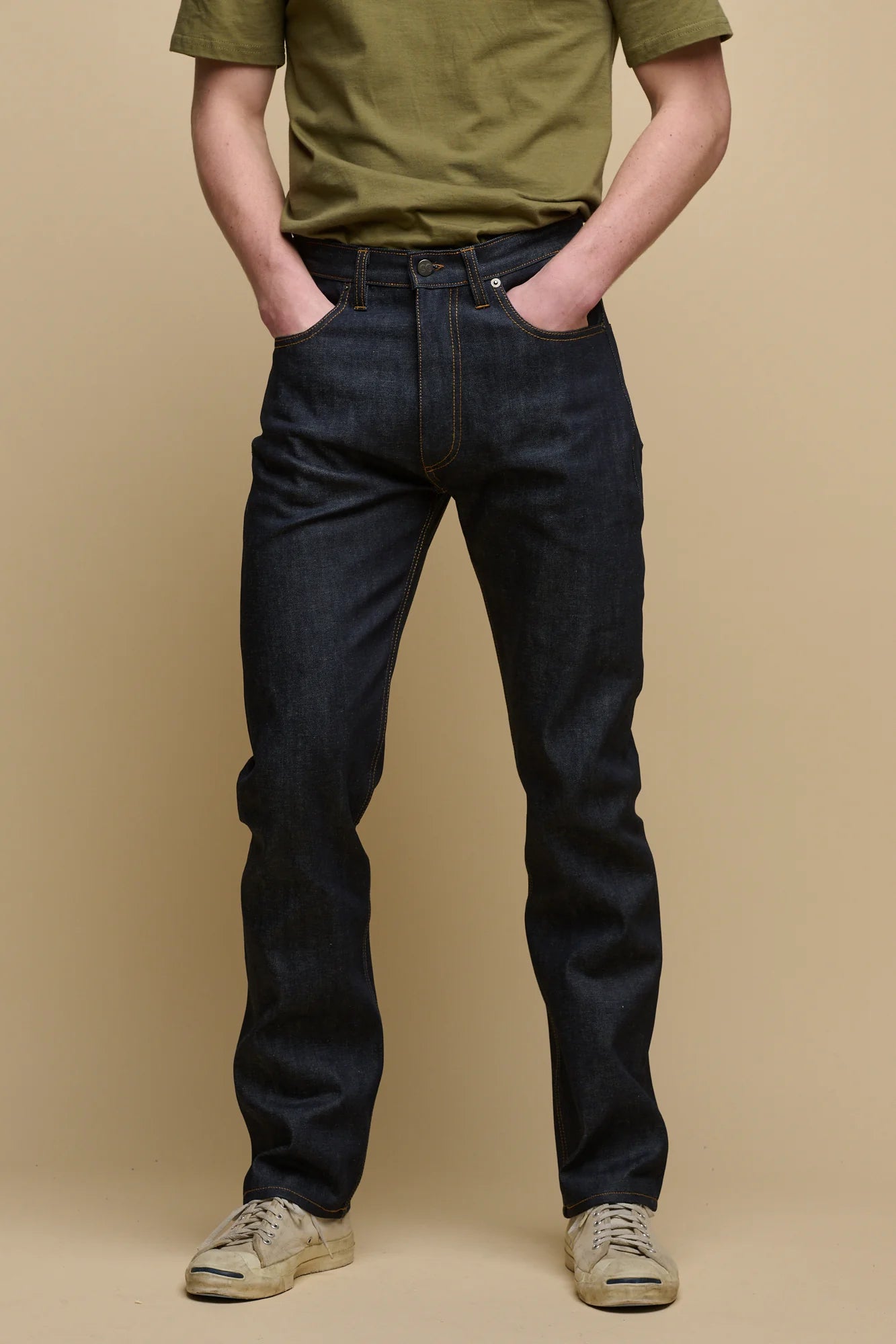 Raw Straight Denims