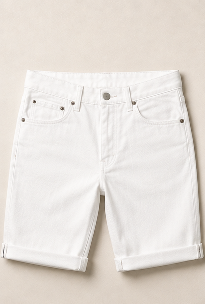 White Shorts