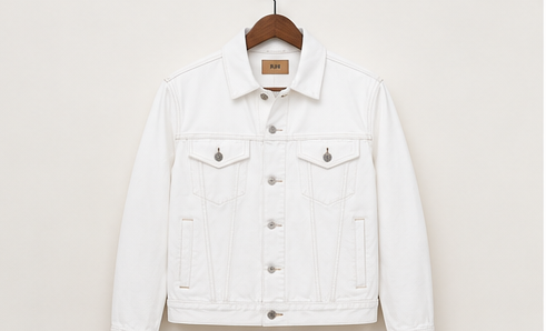 White Denim Jacket