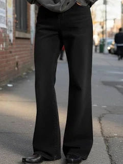 Black Bootcut Denims